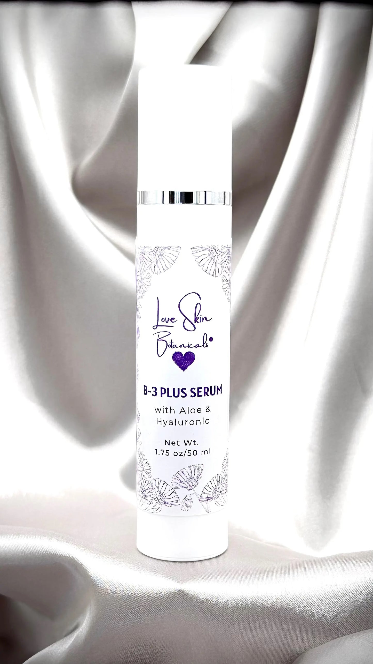 B-3 Plus Serum with Niacinamide, Hyaluronic Acid, Avocado Oil & Essential Oils Love Skin Botanicals