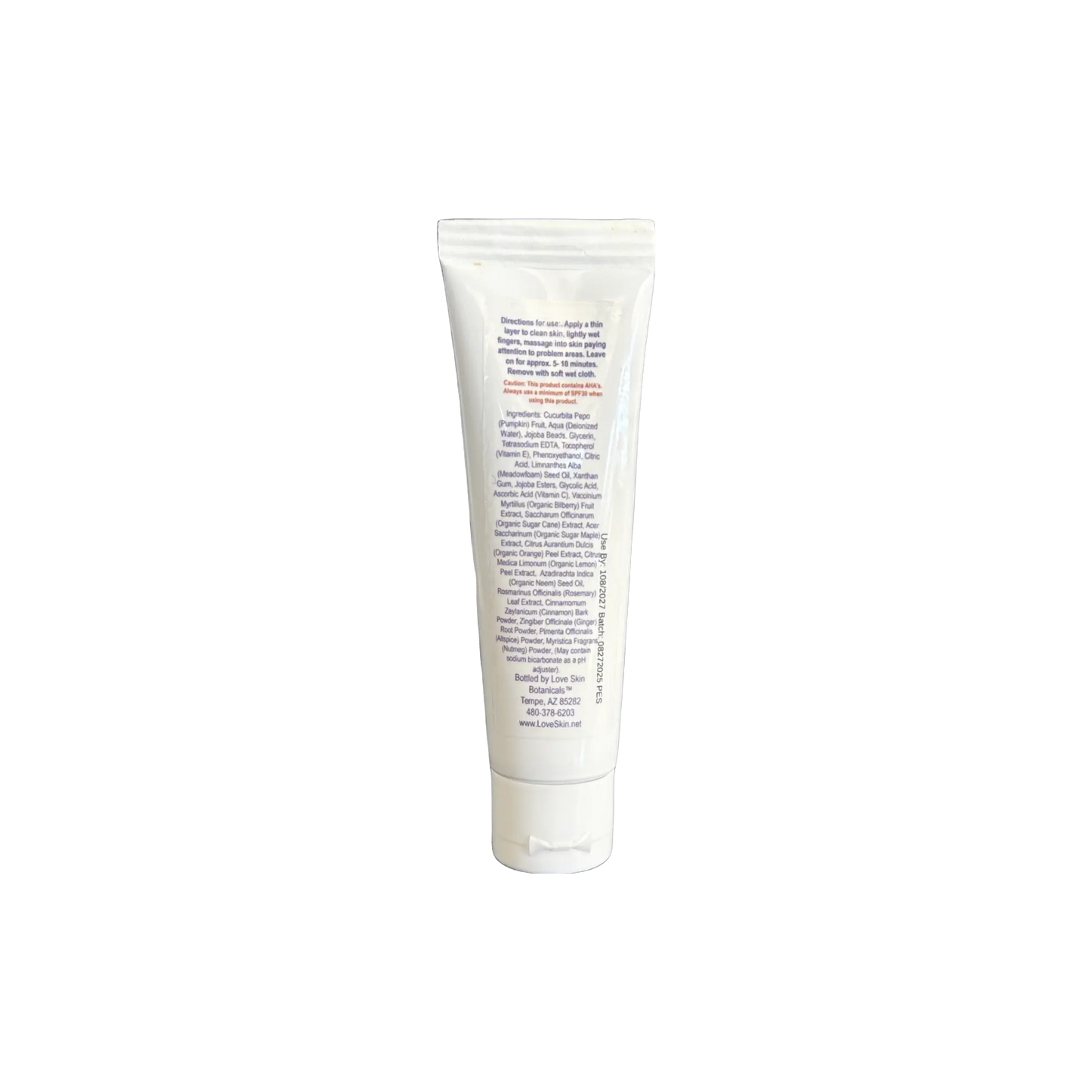 Pumpkin Enzyme Scrub Love Skin Botanicals
