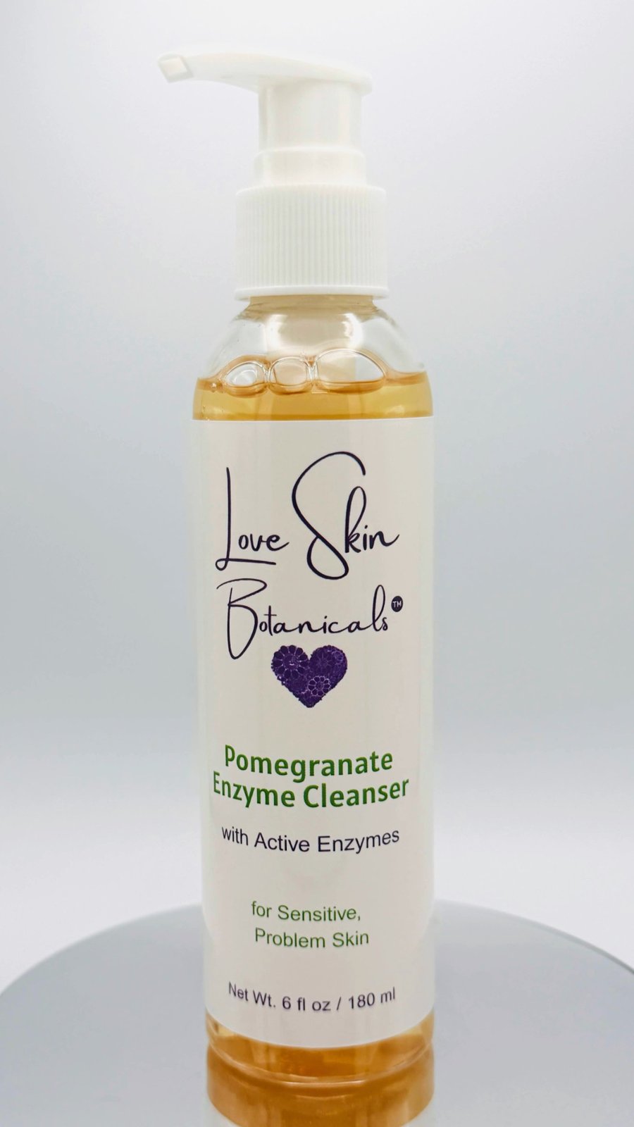 Pomegranate Enzyme Cleanser - Gentle Exfoliation for Breakouts