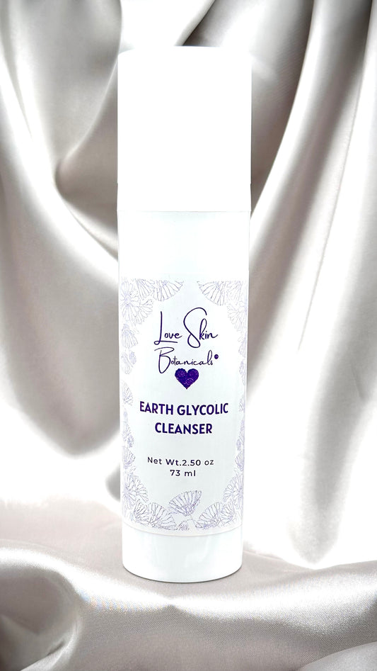 Earth Detoxifying Cleanser with Glycolic Acid - Love Skin Botanicals