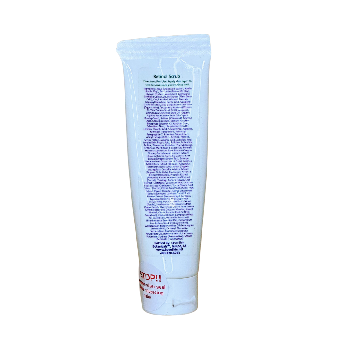 Retinol Scrub - Love Skin Botanicals