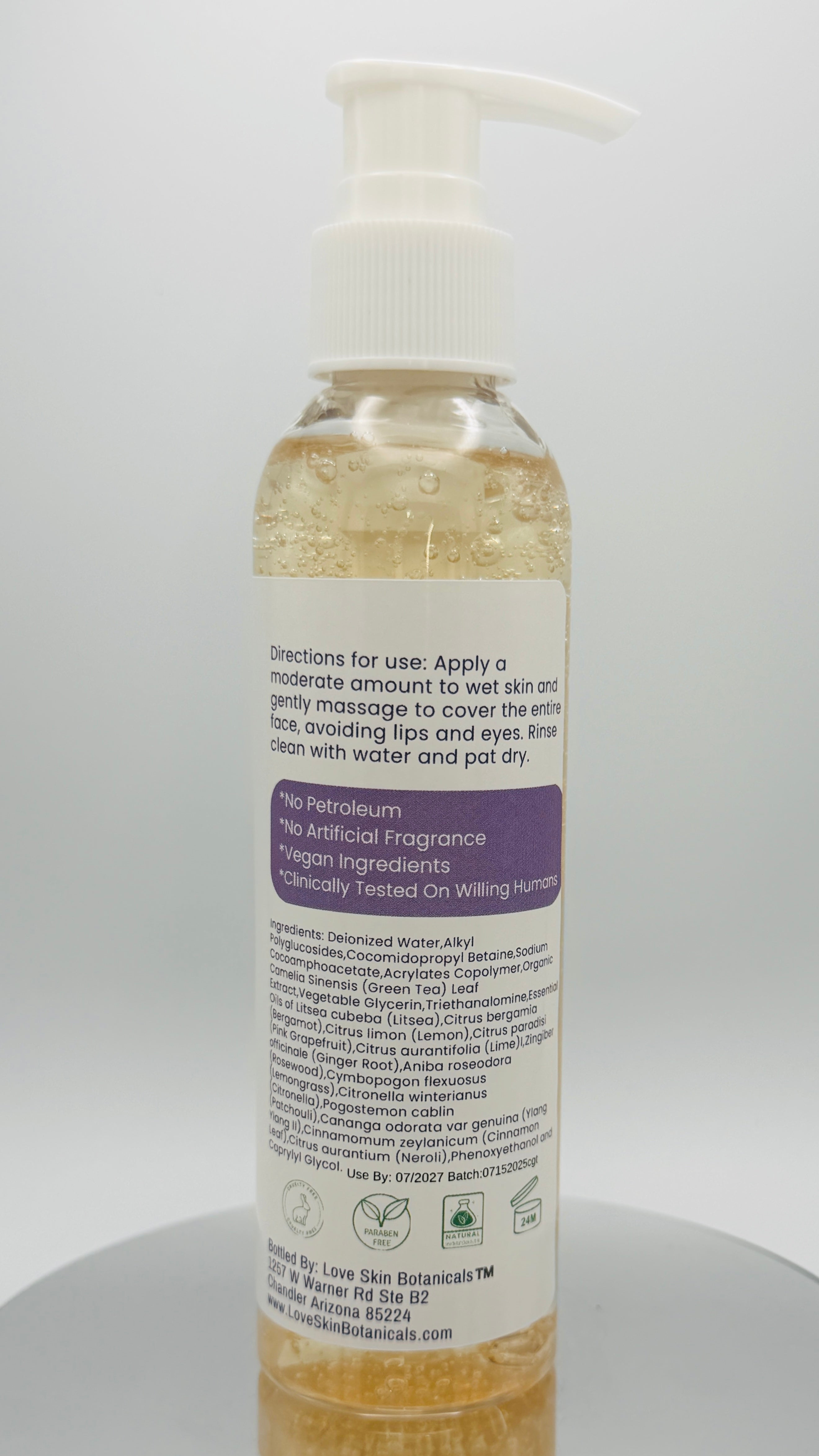 Citrus Green Tea Cleanser – Refreshing Daily Cleanser for All Skin Types