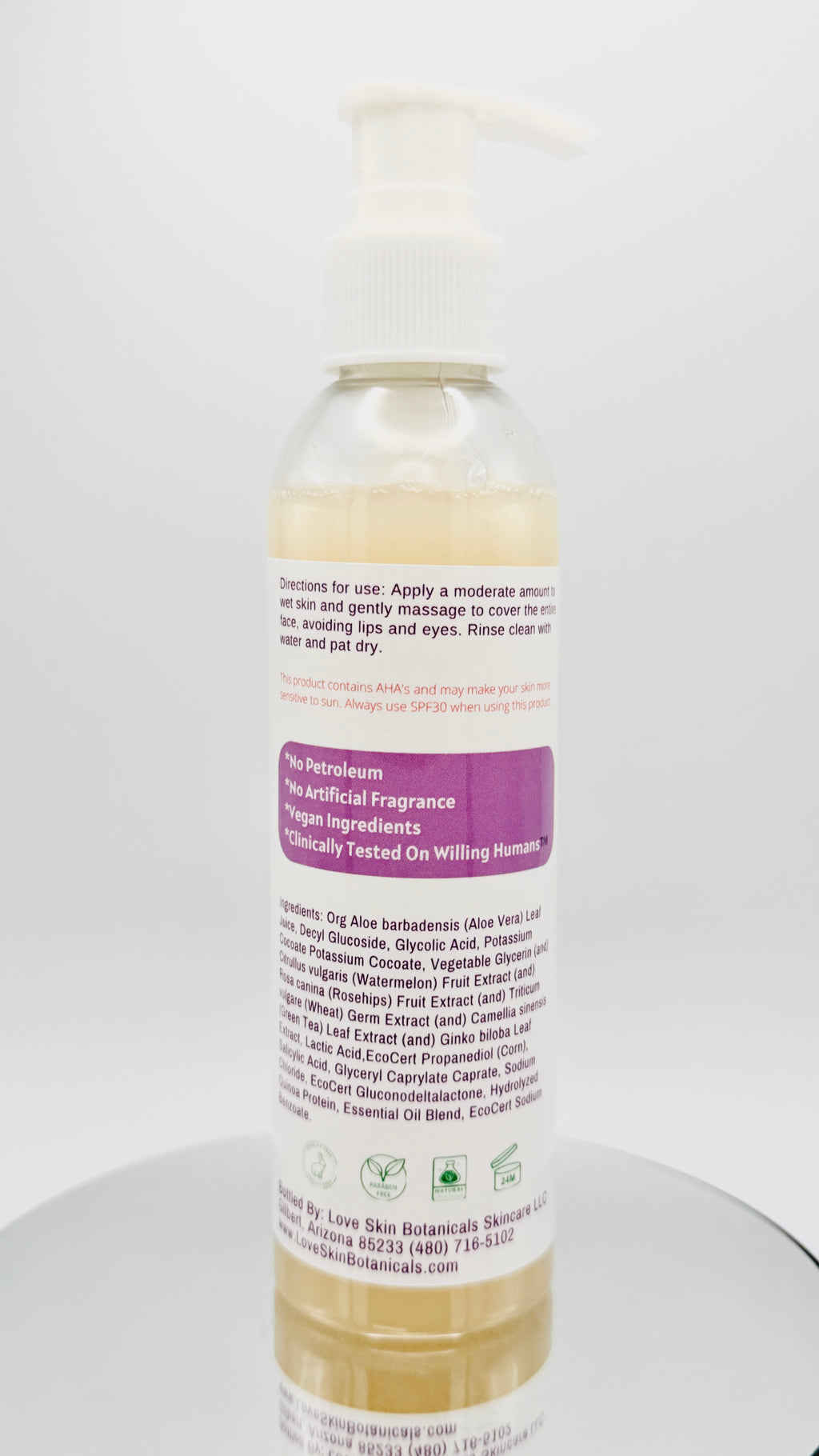 Triplex Cleanser –  AHA cleanser, Glycolic, Lactic & Salicylic Acid Exfoliating Cleanser