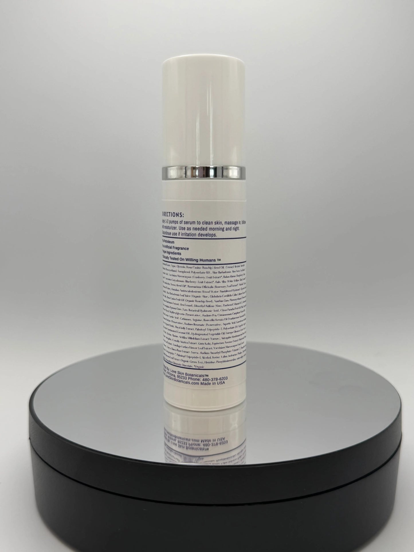 Bakuchio-Luxe Serum with Bakuchiol, Peptides, Vitamin C & Hyaluronic Acid Love Skin Botanicals