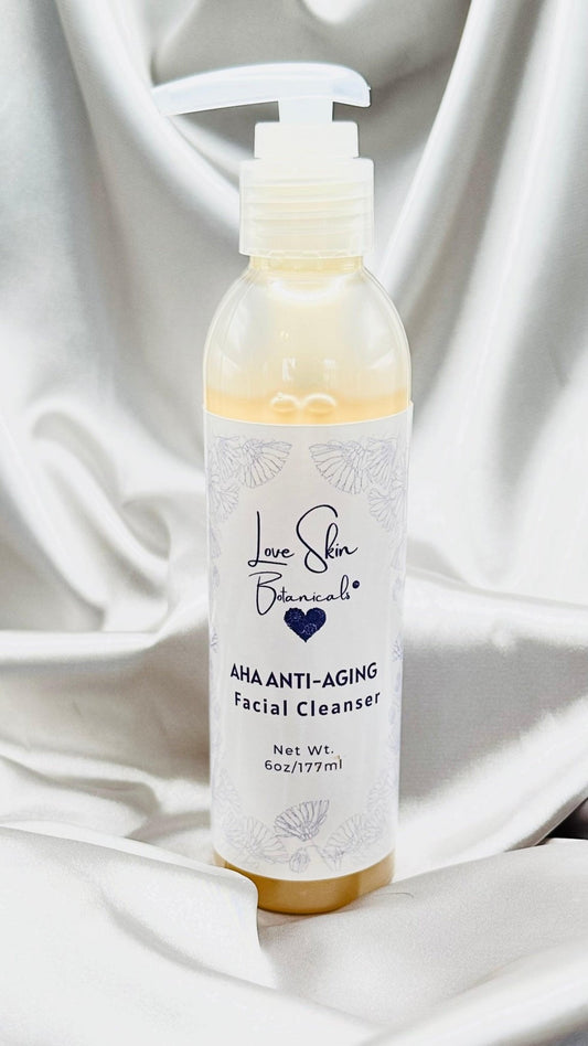 AHA Anti - Aging Cleanser - Love Skin Botanicals - AHA Anti - Aging Cleanser - Love Skin Botanicals - 634855127515