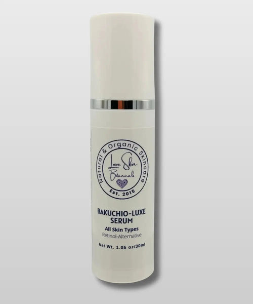Bakuchio - Luxe Serum – Bakuchiol, Peptides, Vitamin C & Hyaluronic Acid - Love Skin Botanicals - Bakuchio - Luxe Serum – Bakuchiol, Peptides, Vitamin C & Hyaluronic Acid - 634855166569
