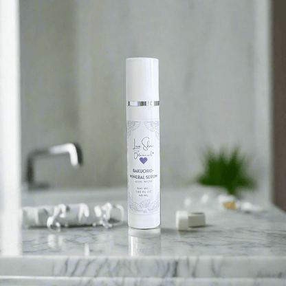 Bakuchio - Mineral Serum - Bakuchiol Retinol - Alternative with MSM and Centella Asiatica - Love Skin Botanicals - Bakuchio - Mineral Serum - Bakuchiol Retinol - Alternative with MSM and Centella Asiatica Love Skin Botanicals - 634855166569