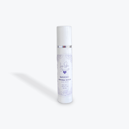 Bakuchio - Mineral Serum - Bakuchiol Retinol - Alternative with MSM and Centella Asiatica - Love Skin Botanicals - Bakuchio - Mineral Serum - Bakuchiol Retinol - Alternative with MSM and Centella Asiatica Love Skin Botanicals - 634855166569