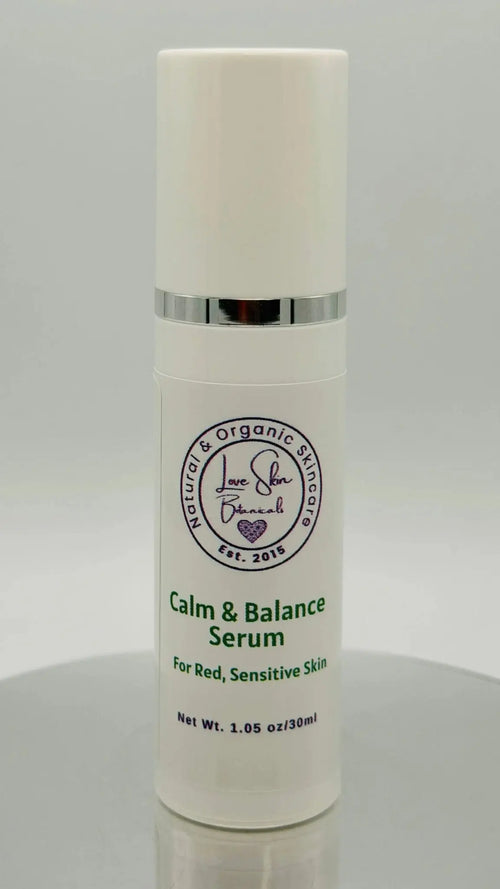 Calm & Balance Serum – Redness Relief, Soothing & Hydrating Skin Serum - Love Skin Botanicals - Calm & Balance Serum – Redness Relief, Soothing & Hydrating Skin Serum - 634855332056