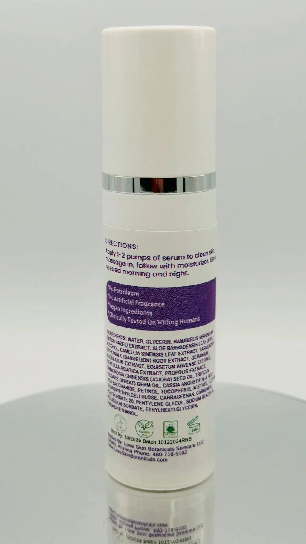 Calm & Balance Serum – Redness Relief, Soothing & Hydrating Skin Serum - Love Skin Botanicals - Calm & Balance Serum – Redness Relief, Soothing & Hydrating Skin Serum - 634855332056