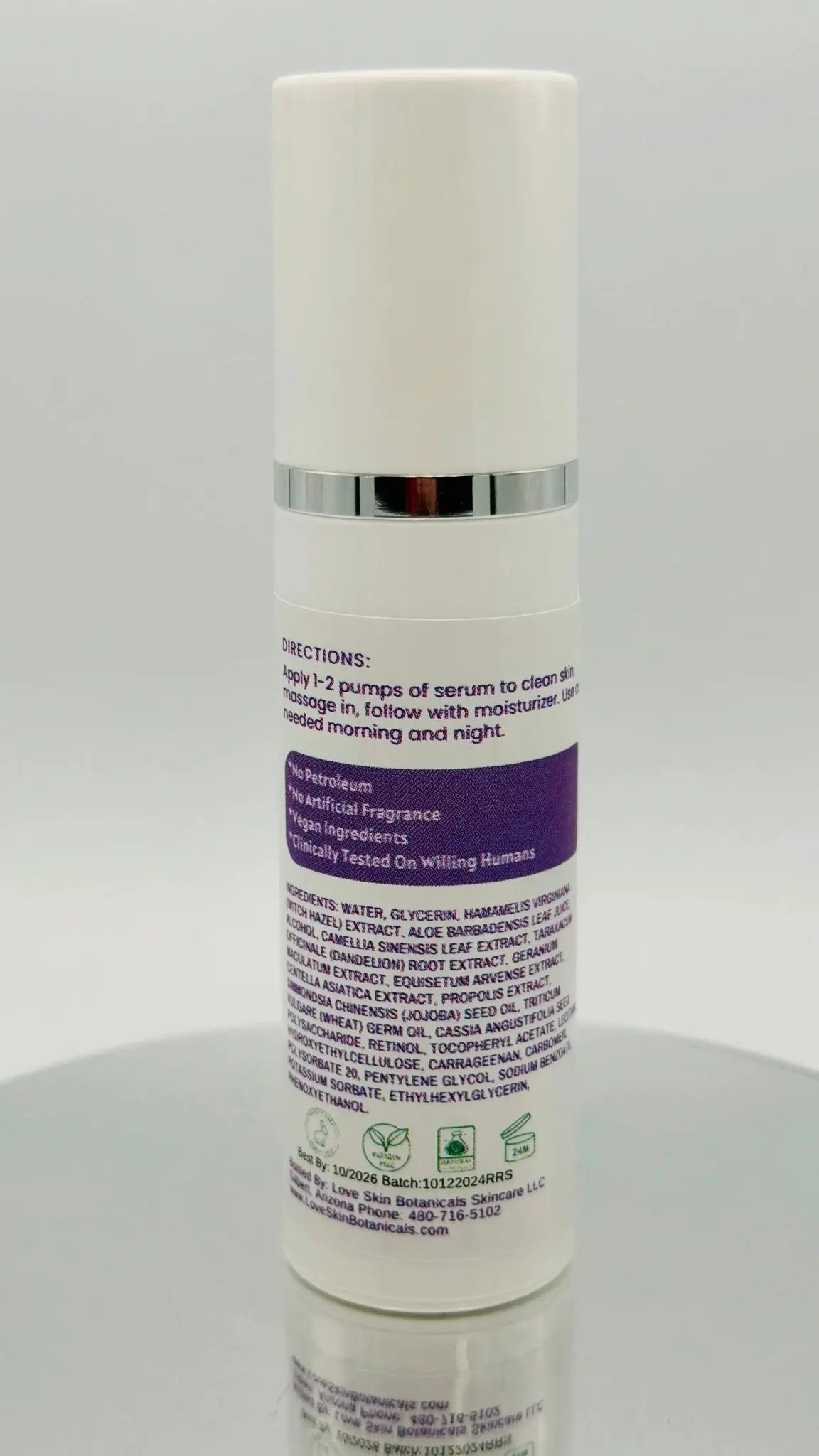 Calm & Balance Serum – Redness Relief, Soothing & Hydrating Skin Serum - Love Skin Botanicals - Calm & Balance Serum – Redness Relief, Soothing & Hydrating Skin Serum - 634855332056