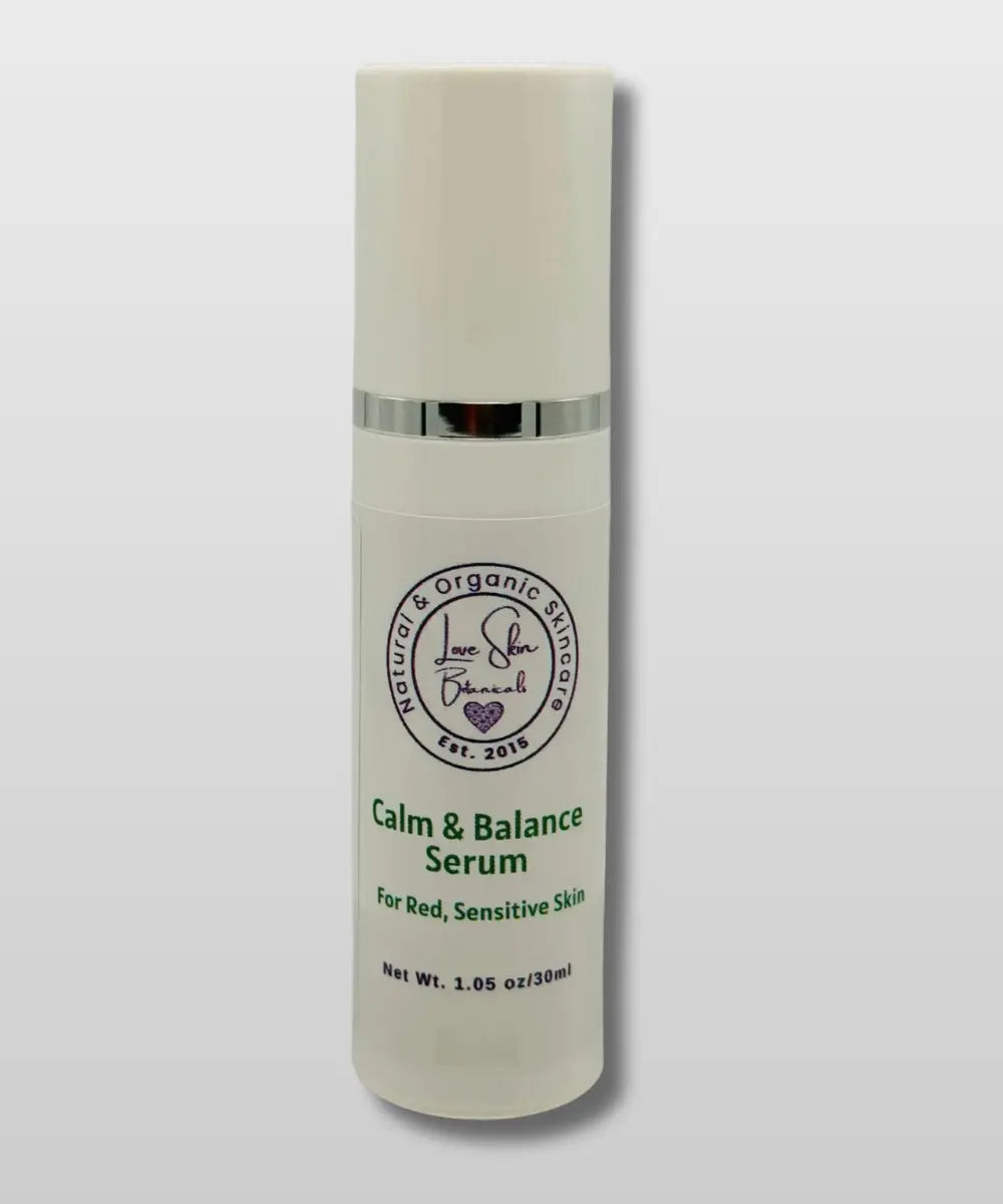 Calm & Balance Serum – Redness Relief, Soothing & Hydrating Skin Serum - Love Skin Botanicals - Calm & Balance Serum – Redness Relief, Soothing & Hydrating Skin Serum - 634855332056