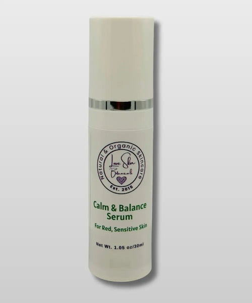 Calm & Balance Serum – Redness Relief, Soothing & Hydrating Skin Serum - Love Skin Botanicals - Calm & Balance Serum – Redness Relief, Soothing & Hydrating Skin Serum - 634855332056