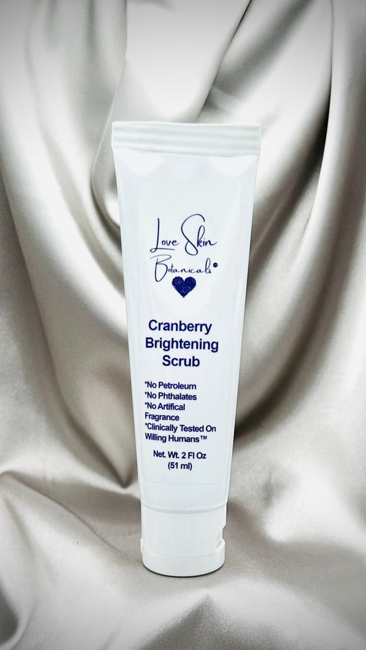 Cranberry Brightening Scrub - Love Skin Botanicals - Cranberry Brightening Scrub - Love Skin Botanicals - 634855421873