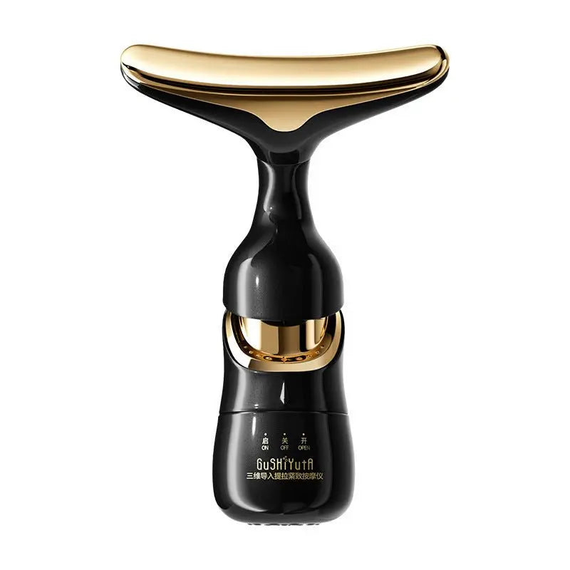 Face and neck massager for lifting and sculpting