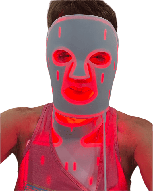 LED /NIR Facial Silicone Mask with Neck & Chest - Love Skin Botanicals - LED /NIR Facial Silicone Mask with Neck & Chest Love Skin Botanicals - 