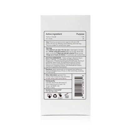 Mineral - Protect - Tinted Sunscreen Cream for Face - with Zinc & Titanium Dioxide SPF50 PA+++ - Love Skin Botanicals - Mineral - Protect - Tinted Sunscreen Cream for Face - with Zinc & Titanium Dioxide SPF50 PA+++ Love Skin Botanicals - 