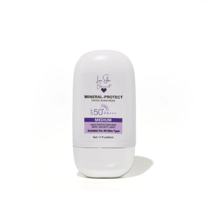 Mineral Sunscreen - Tinted & Clear SPF50 – Zinc & Titanium Dioxide | Non - Greasy, Natural Coverage - Love Skin Botanicals - Mineral Sunscreen - Tinted & Clear SPF50 – Zinc & Titanium Dioxide | Non - Greasy, Natural Coverage - 00860014498701