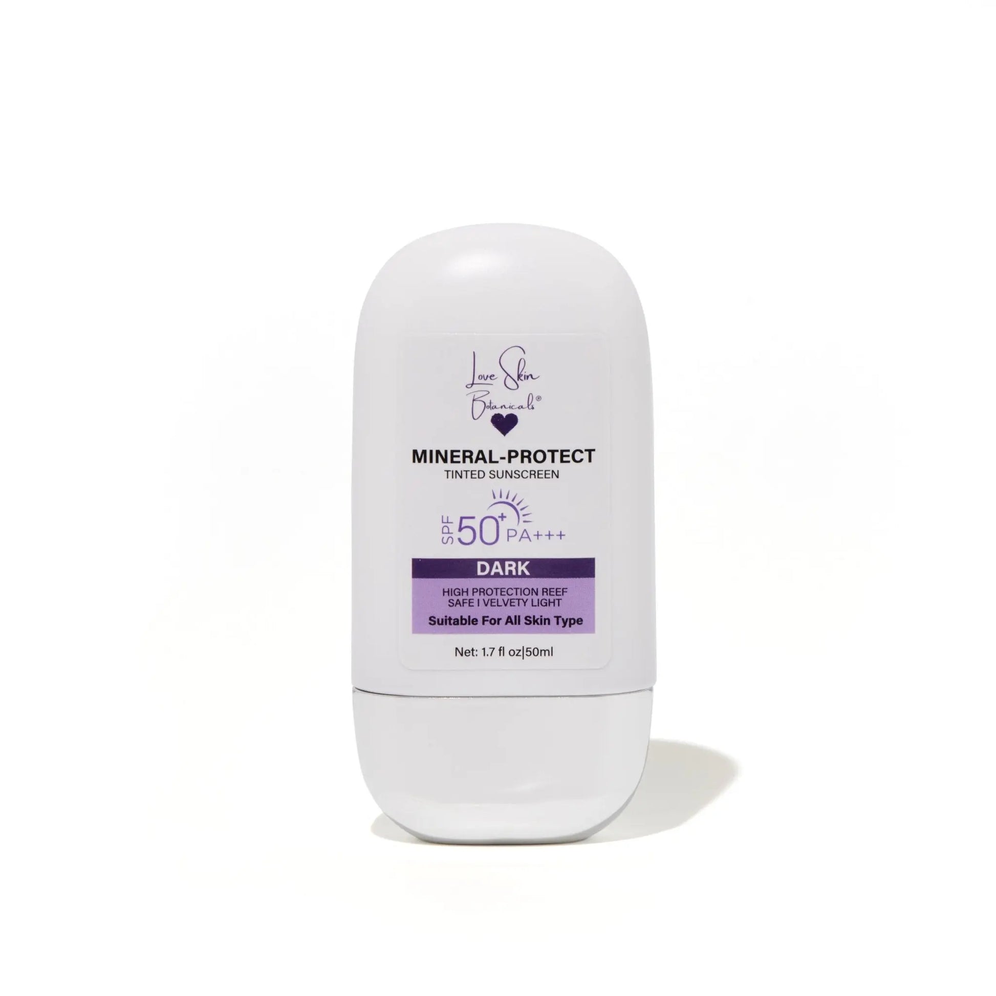 Mineral Sunscreen - Tinted & Clear SPF50 – Zinc & Titanium Dioxide | Non - Greasy, Natural Coverage - Love Skin Botanicals - Mineral Sunscreen - Tinted & Clear SPF50 – Zinc & Titanium Dioxide | Non - Greasy, Natural Coverage - 00860014498701