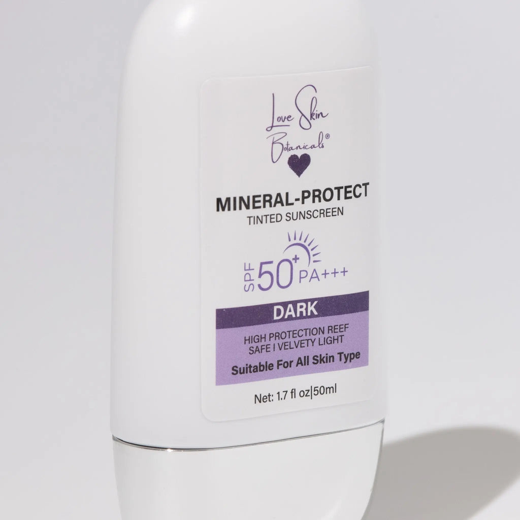 Mineral Sunscreen - Tinted & Clear SPF50 – Zinc & Titanium Dioxide | Non - Greasy, Natural Coverage - Love Skin Botanicals - Mineral Sunscreen - Tinted & Clear SPF50 – Zinc & Titanium Dioxide | Non - Greasy, Natural Coverage - 00860014498701