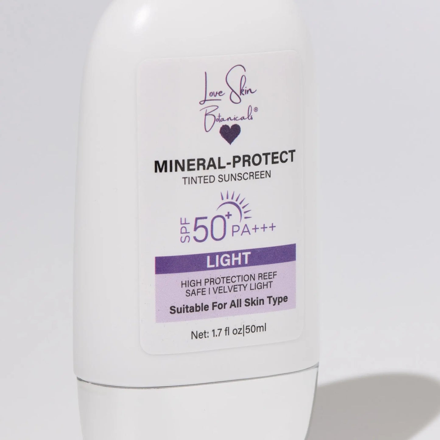 Mineral Sunscreen - Tinted & Clear SPF50 – Zinc & Titanium Dioxide | Non - Greasy, Natural Coverage - Love Skin Botanicals - Mineral Sunscreen - Tinted & Clear SPF50 – Zinc & Titanium Dioxide | Non - Greasy, Natural Coverage - 00860014498701