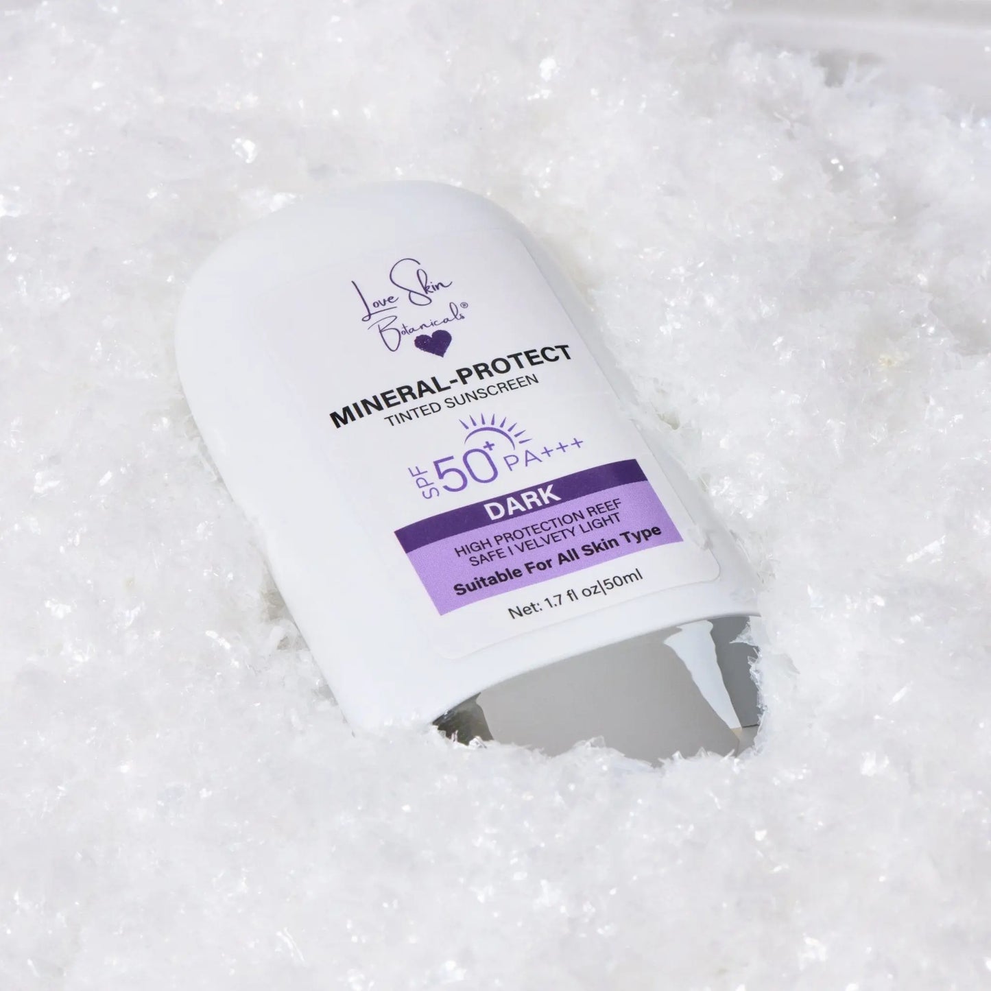 Mineral Sunscreen - Tinted & Clear SPF50 – Zinc & Titanium Dioxide | Non - Greasy, Natural Coverage - Love Skin Botanicals - Mineral Sunscreen - Tinted & Clear SPF50 – Zinc & Titanium Dioxide | Non - Greasy, Natural Coverage - 00860014498701