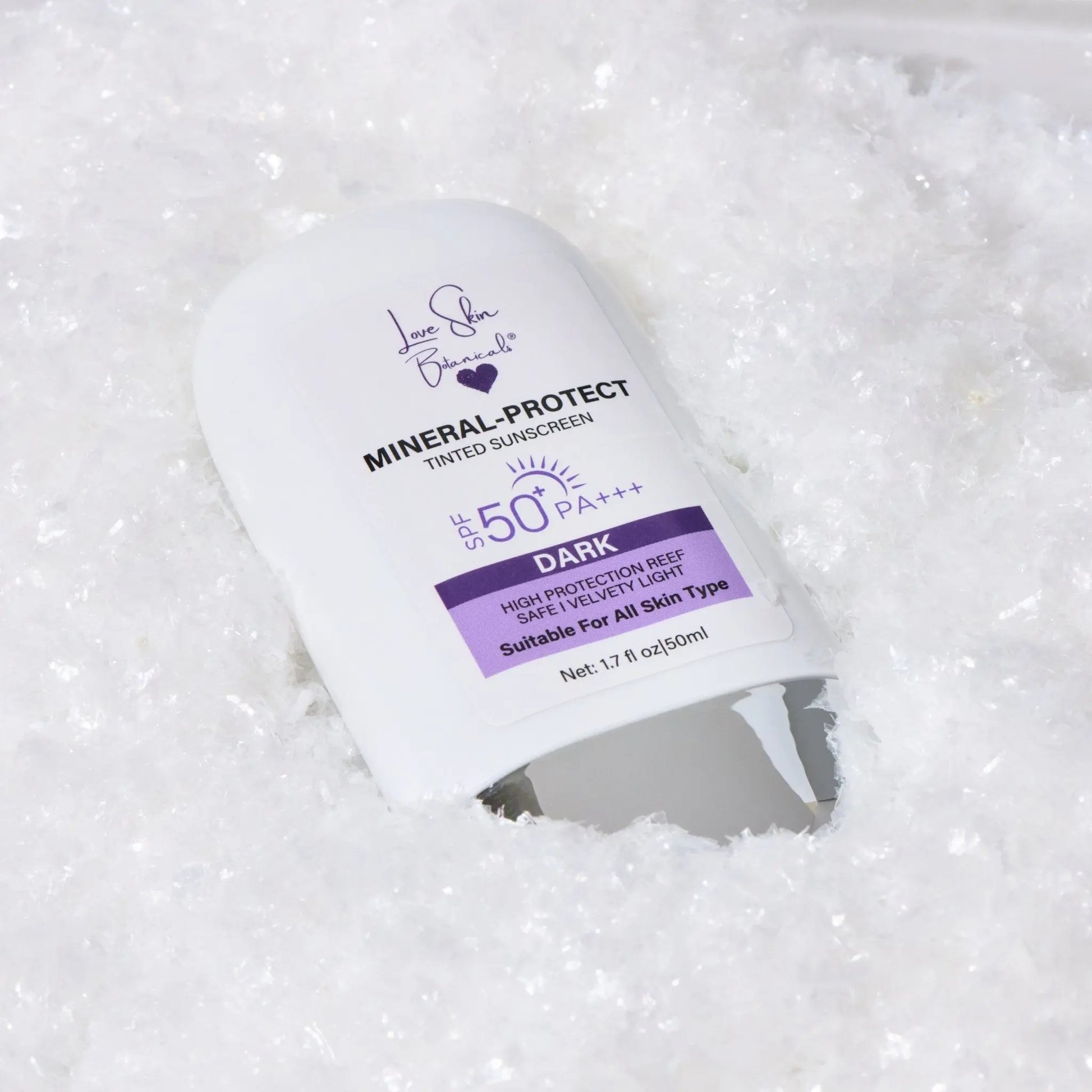 Mineral Sunscreen - Tinted & Clear SPF50 – Zinc & Titanium Dioxide | Non - Greasy, Natural Coverage - Love Skin Botanicals - Mineral Sunscreen - Tinted & Clear SPF50 – Zinc & Titanium Dioxide | Non - Greasy, Natural Coverage - 00860014498701