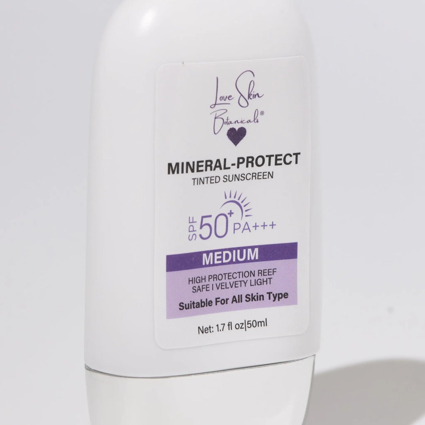 Mineral Sunscreen - Tinted & Clear SPF50 – Zinc & Titanium Dioxide | Non - Greasy, Natural Coverage - Love Skin Botanicals - Mineral Sunscreen - Tinted & Clear SPF50 – Zinc & Titanium Dioxide | Non - Greasy, Natural Coverage - 00860014498701