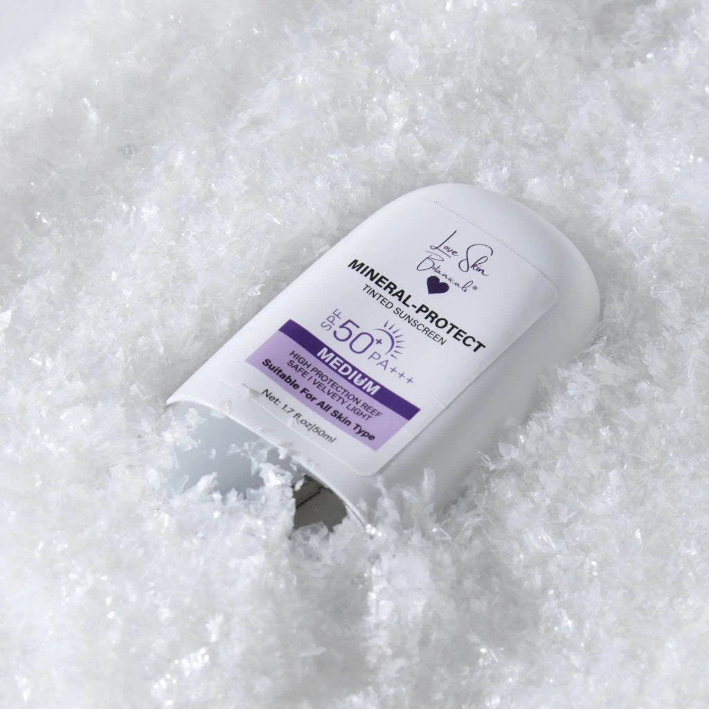 Mineral Sunscreen - Tinted & Clear SPF50 – Zinc & Titanium Dioxide | Non - Greasy, Natural Coverage - Love Skin Botanicals - Mineral Sunscreen - Tinted & Clear SPF50 – Zinc & Titanium Dioxide | Non - Greasy, Natural Coverage - 00860014498701