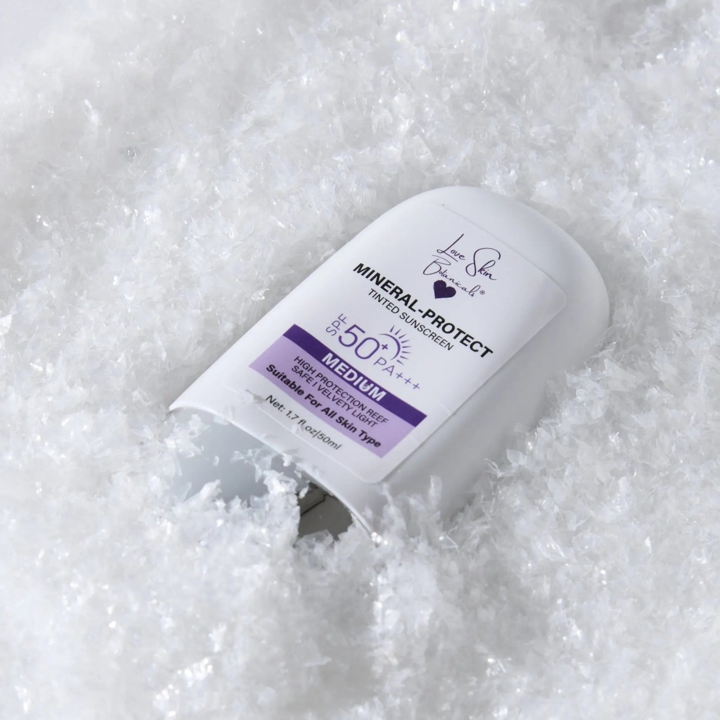 Mineral Sunscreen - Tinted & Clear SPF50 – Zinc & Titanium Dioxide | Non - Greasy, Natural Coverage - Love Skin Botanicals - Mineral Sunscreen - Tinted & Clear SPF50 – Zinc & Titanium Dioxide | Non - Greasy, Natural Coverage - 00860014498701