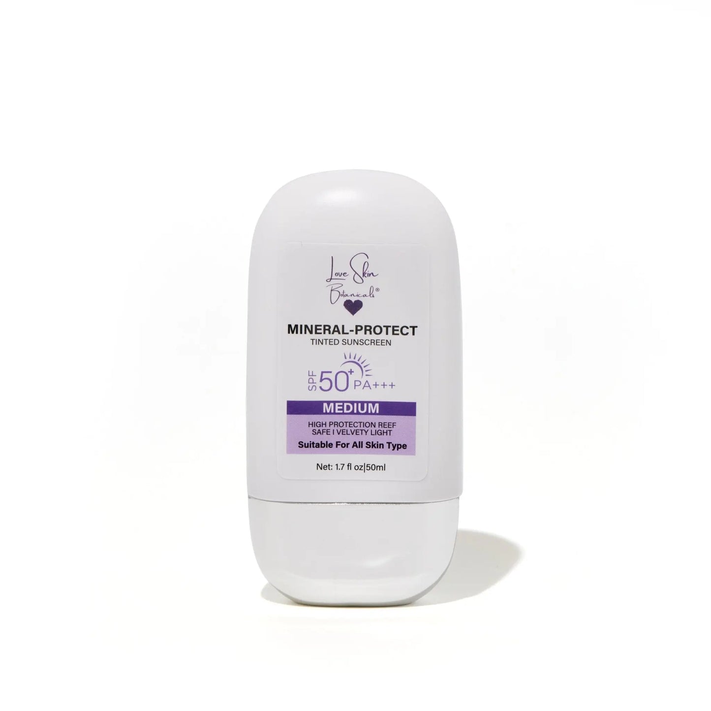 Mineral Sunscreen - Tinted & Clear SPF50 – Zinc & Titanium Dioxide | Non - Greasy, Natural Coverage - Love Skin Botanicals - Mineral Sunscreen - Tinted & Clear SPF50 – Zinc & Titanium Dioxide | Non - Greasy, Natural Coverage - 00860014498701