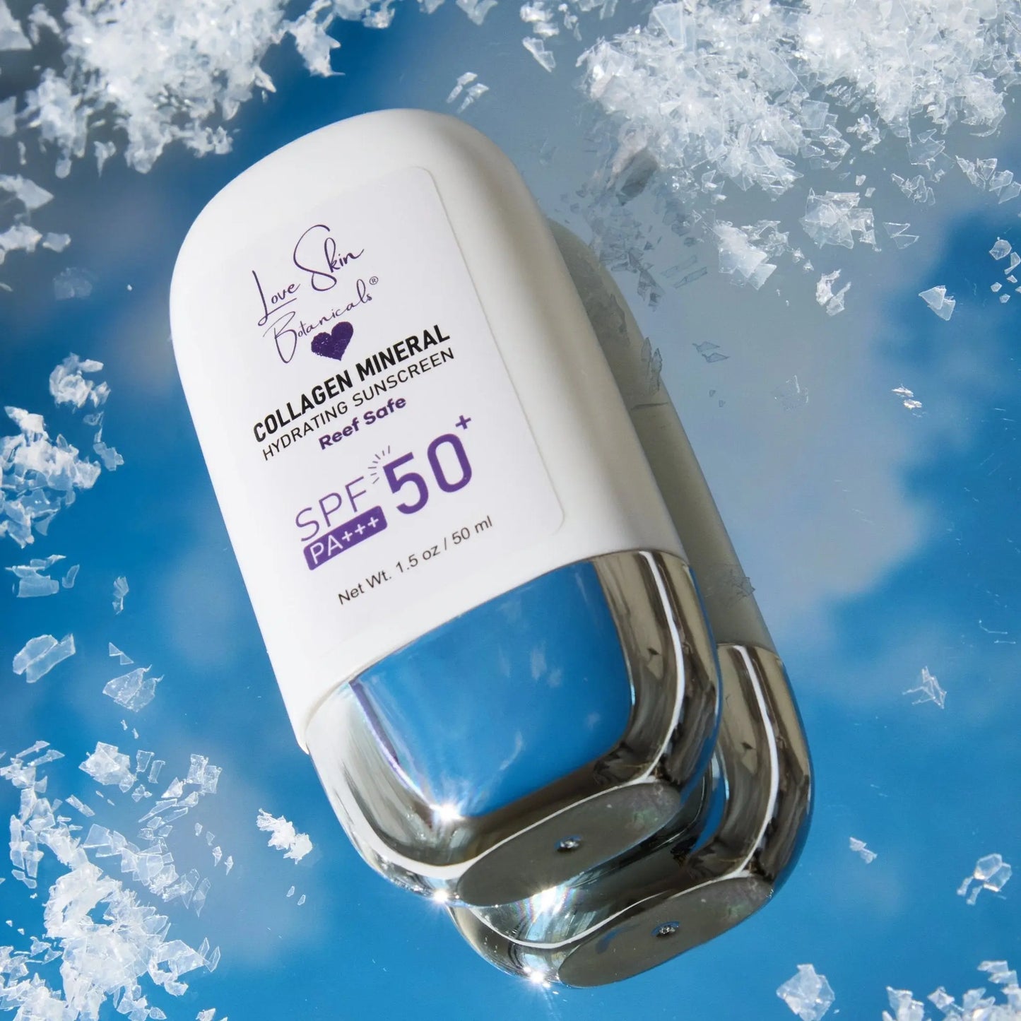 Mineral Sunscreen - Tinted & Clear SPF50 – Zinc & Titanium Dioxide | Non - Greasy, Natural Coverage - Love Skin Botanicals - Mineral Sunscreen - Tinted & Clear SPF50 – Zinc & Titanium Dioxide | Non - Greasy, Natural Coverage - 00860014498701