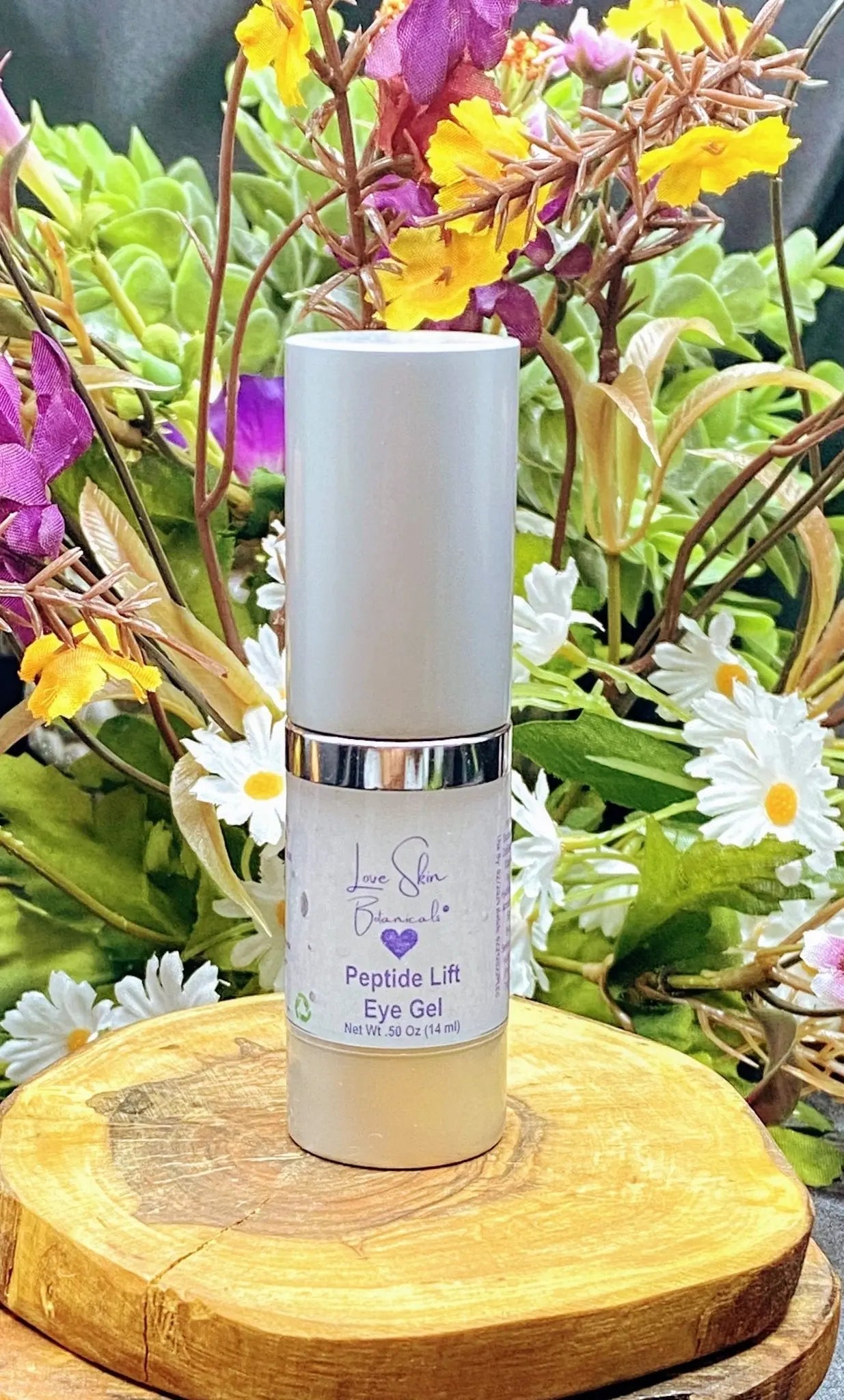 peptide lifting firming eye gel for puffiness and fine lines