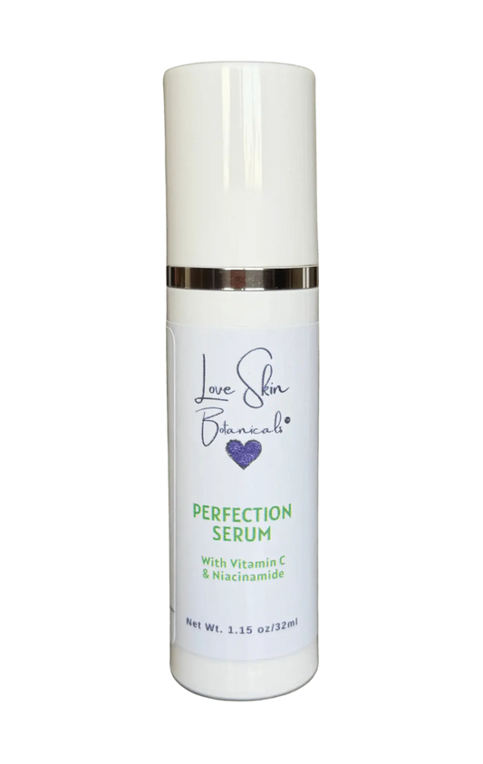 Perfection Serum – Brightening, Corrective & Skin - Clarity Booster - with Niacinamide & Peptide Serum - Love Skin Botanicals - Perfection Serum – Brightening, Corrective & Skin - Clarity Booster - with Niacinamide & Peptide Serum - 634855357868