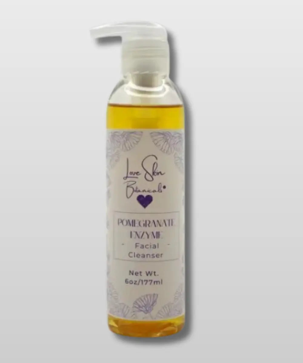 Pomegranate Enzyme Cleanser – Exfoliating, Gentle Cleanser - Love Skin Botanicals - Pomegranate Enzyme Cleanser – Exfoliating, Gentle Cleanser - 634855429077