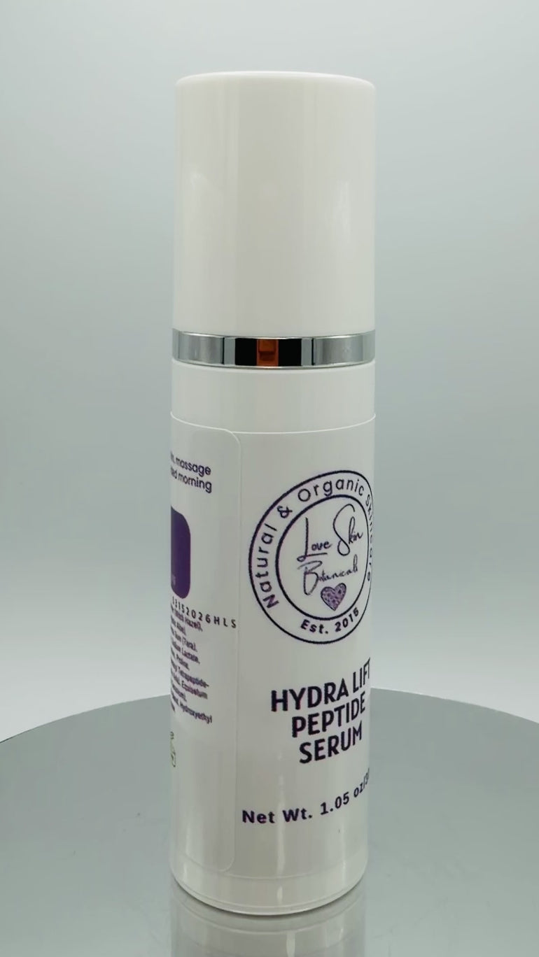 HydraLift Peptide Serum – Texture-Smoothing & Moisture-Balancing Formula