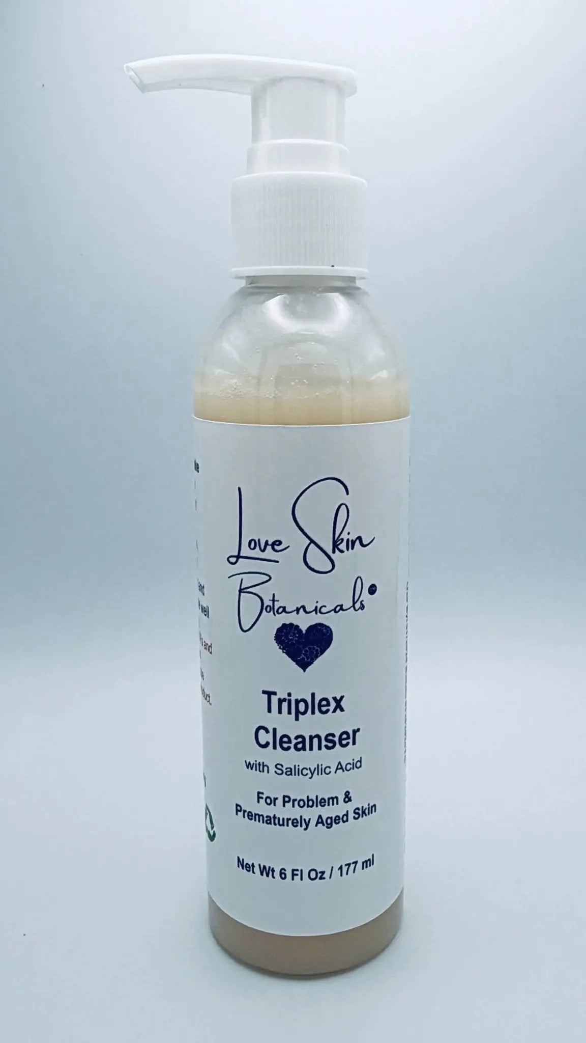 Triplex Cleanser – AHA cleanser, Glycolic, Lactic & Salicylic Acid Exfoliating Cleanser - Love Skin Botanicals - Triplex Cleanser – AHA cleanser, Glycolic, Lactic & Salicylic Acid Exfoliating Cleanser - 634855223729