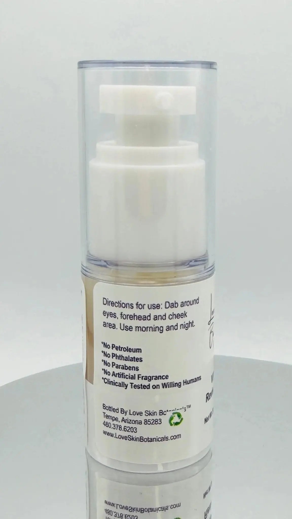 VIP Eye Revive – Peptide & Botanical Eye Gel for Puffiness & Fine Lines - Eye Wrinkle Cream - Love Skin Botanicals - VIP Eye Revive – Peptide & Botanical Eye Gel for Puffiness & Fine Lines - Eye Wrinkle Cream - 634855190861