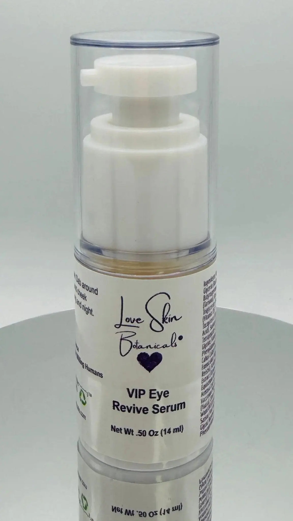 VIP Eye Revive – Peptide & Botanical Eye Gel for Puffiness & Fine Lines - Eye Wrinkle Cream - Love Skin Botanicals - VIP Eye Revive – Peptide & Botanical Eye Gel for Puffiness & Fine Lines - Eye Wrinkle Cream - 634855190861