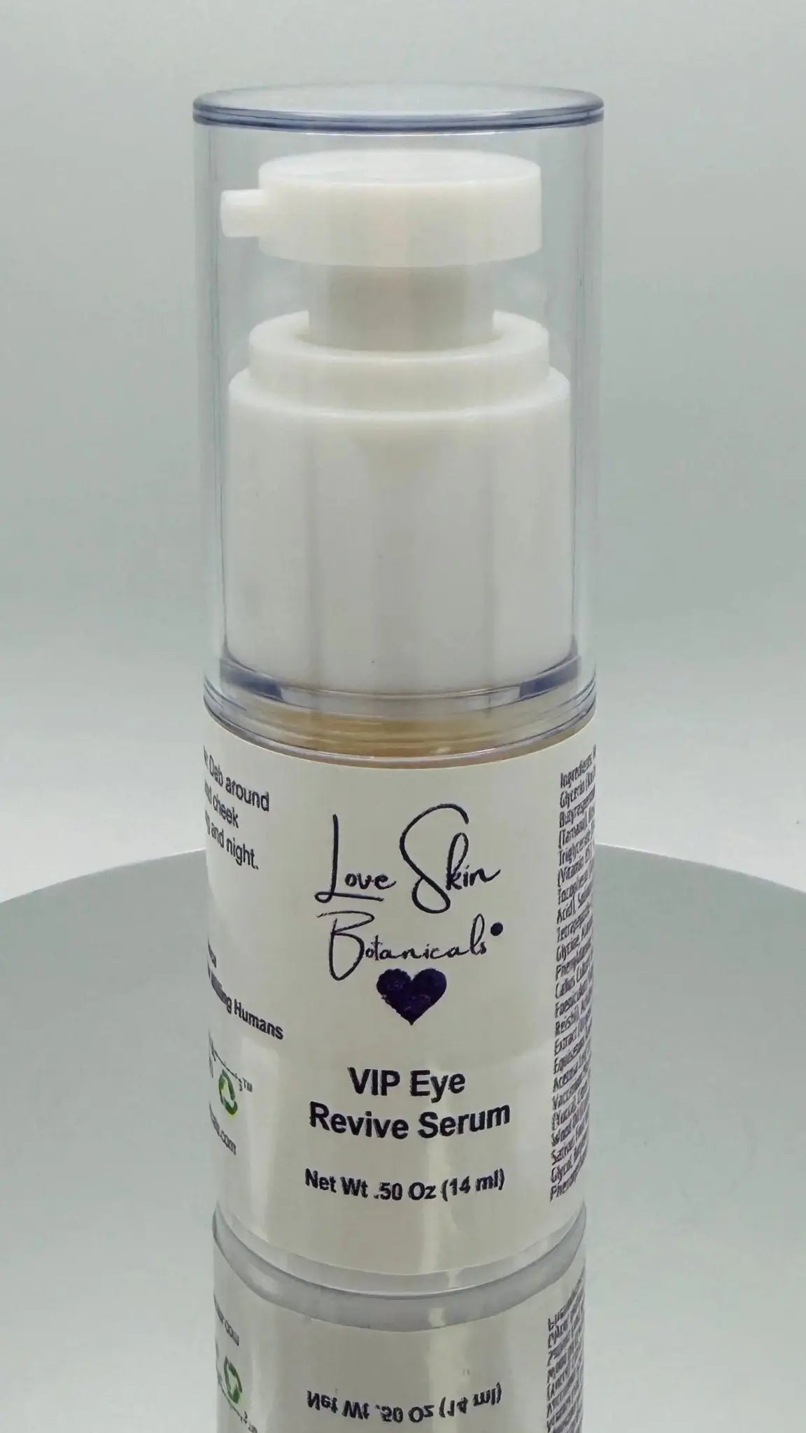 VIP Eye Revive – Peptide & Botanical Eye Gel for Puffiness & Fine Lines - Eye Wrinkle Cream - Love Skin Botanicals - VIP Eye Revive – Peptide & Botanical Eye Gel for Puffiness & Fine Lines - Eye Wrinkle Cream - 634855190861