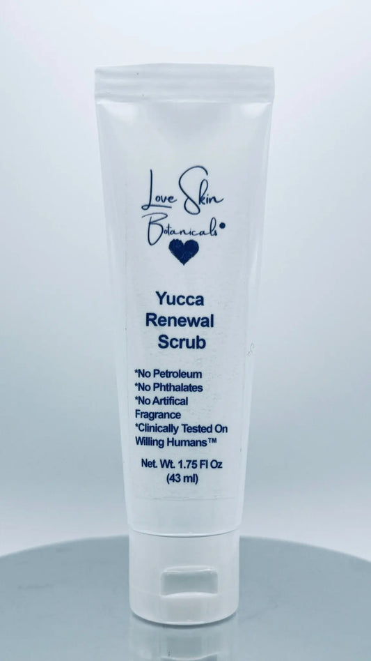 Yucca Glow Scrub – Radiance - Boosting, Anti - aging Scrub, Exfoliating Facial Polish - Love Skin Botanicals - Yucca Glow Scrub – Radiance - Boosting, Anti - aging Scrub, Exfoliating Facial Polish - 634855117035